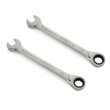 Full Polish Combination Ratcheting Wrench 15MM For Automobile Repairs